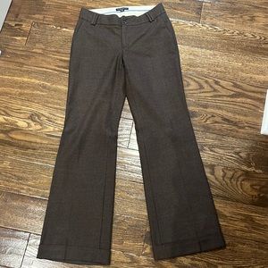 Banana Republic Martin fit Brown wool dress pants - size 6